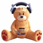Bad Taste Bear Figurine - DJ