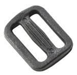 Black Plastic Triglide (pack of 5) (25mm)