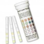 Selfcontrol / AQU 500 D 50 / 50 test strips for aquarium and ponds (fresh + salt water). 50 Tests for nitrite, nitrate, pH, alkalinity and water hardness – easy – quick – accurate