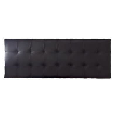 Romana Upholstered Headboard Size: Single, Colour: Brown