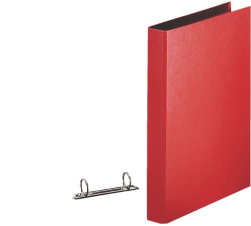 Centra 25 mm 2 Round Rings A4 Ring Binder - Red