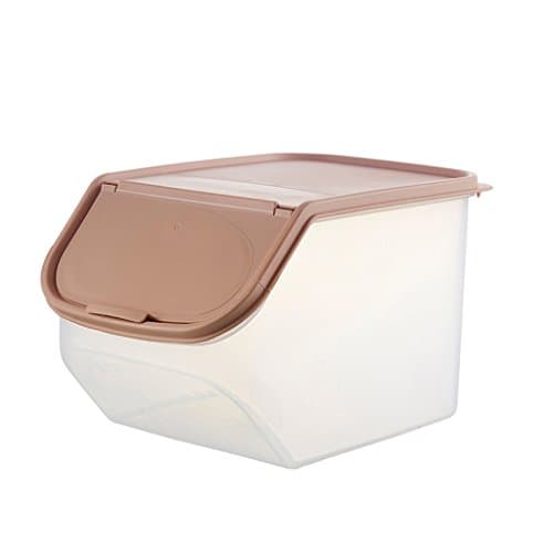 Plastic Miscellaneous Grains Storage Tank Kitchen Covered With Sealed Cans Barrels Miscellaneous Grains Barrels Sealed Crisper ( Color : # 2 )