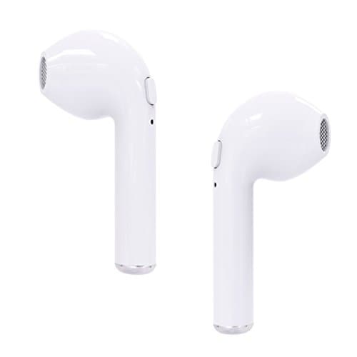 Mini Wireless Bluetooth V4.2 + Earphones with Microphone, EDR Hands-Free Headset with Noise Reduction, for iPhone, iPad, Android Smartphones, Tablets and Bluetooth-Enabled Devices