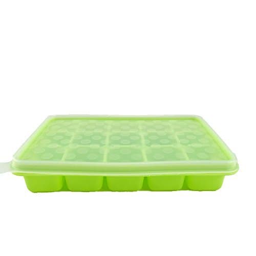 Honbay 15-Cube Silicone Ice Tray - 1 Pack - 1.2 Inch Cubes Keep Your Drink Chilled For Hours Without Diluting It