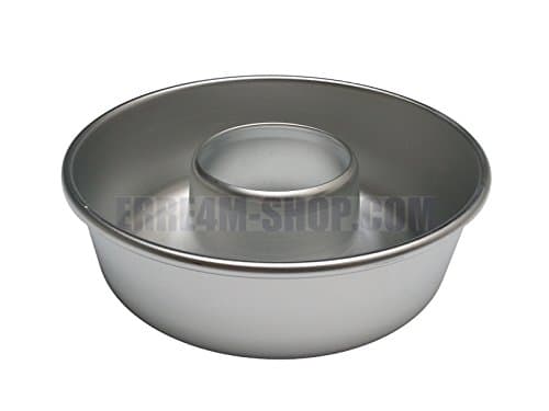 Cake Tin for Donut with Hole Diameter 22 x 7.5 (H) cm in Aluminium