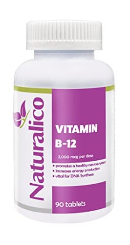 Naturalico Vitamin B12 | 90 tabs