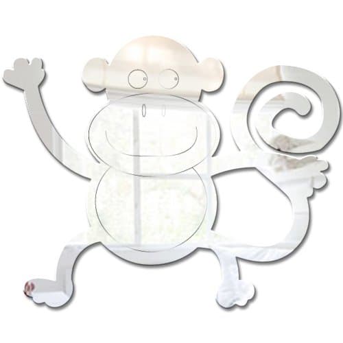 Mungai Mirrors 45cm Jungle Monkey Acrylic Mirror