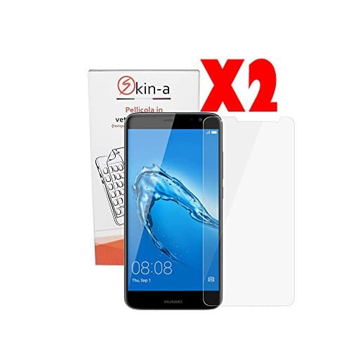 [x2 Pack] skin-a ® Screen protector tempered glass for Huawei Nova Plus