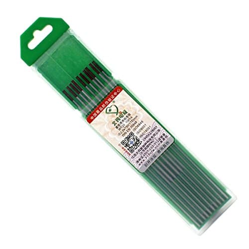 Tungsten Electrode WT-20 Red Tip 2% Thoriated for TIG Welding 2*150mm Box of 10