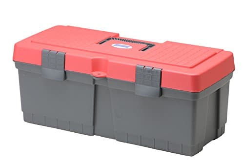 huenersdorff 663200 PP ALPHA MAXI Tool Case - Red/Grey