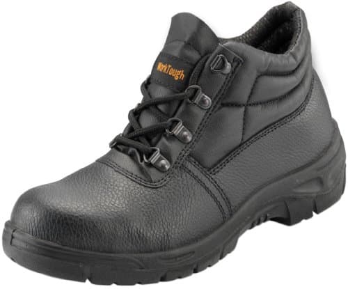 WorkTough 10003A Size-3 Safety Chukka Boot - Black