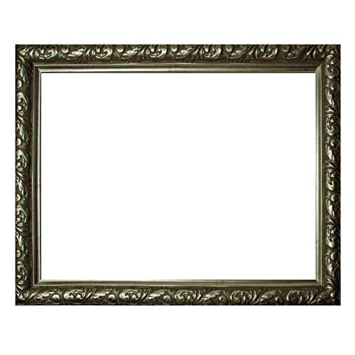 Baroque frame silver fine decorated, 337 ARG, Empty frame 24x30 cm
