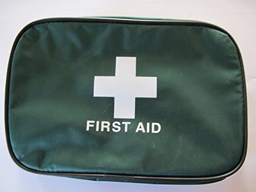 EMPTY FIRST AID BAG 9 inches x 6 inches suitable for home, work, car, sport