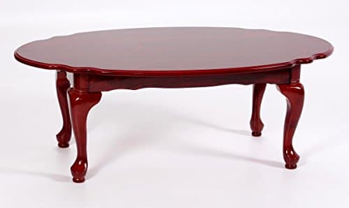 Solid Wood Coffee Table, Mahogany Finish Coffee Table, Satin Finish Center Table, Solid Wood Center Table, Living Room Furniture, 1140W x 680D x 400H, Mahogany
