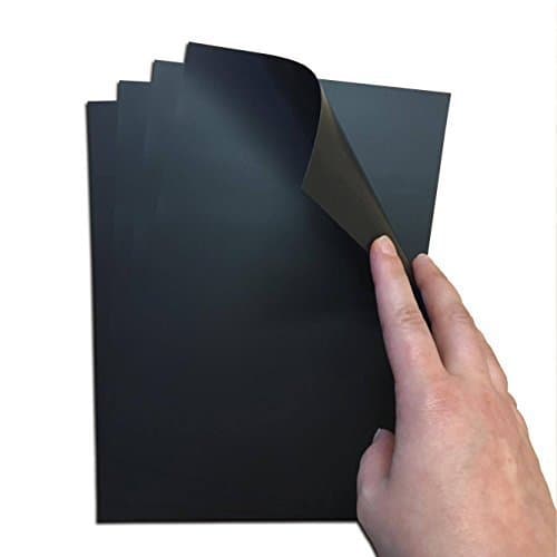 4 x A5 Plain Magnetic Sheets 0.5mm for Spellbinder Die Storage Craft Flexible Placement Mat (This is NOT self Adhesive)