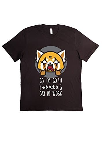 Tshirt Aggretsuko - Retsuko - Netflix Series Long FIT (Check Your Size from Our Size Guide) Unisex Fashion