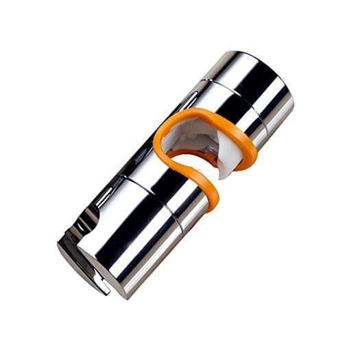 Universal 18-25MM O.D. Adjustable Hand Shower Rail Head Bracket Holder for Slide Bar Slider Clamp Bathroom Replacement ABS Chrome Plated