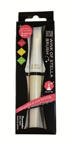ZIG Memory System Wink of Stella Glitter Brush Set of 3 - Pretty Garden
