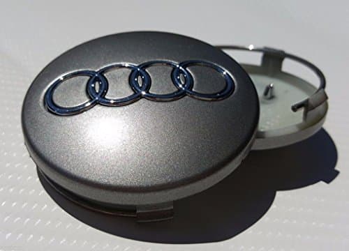 4 Pcs Audi Gray Wheel Centre Hub Cap For A1 A2 A3 S3 A4 S4 A6 S6 A8 Tt Rs4 Rs6