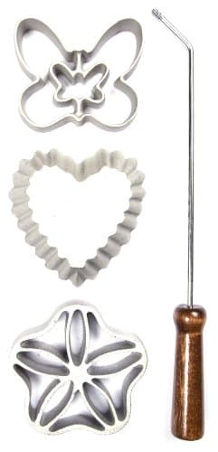 Kitchen Supply 7282 Rosette Iron Set, Heartland