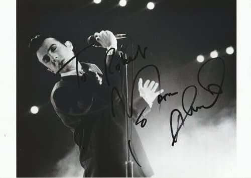 Soft Cell - Marc Almond Signed Autograph AFTAL COA