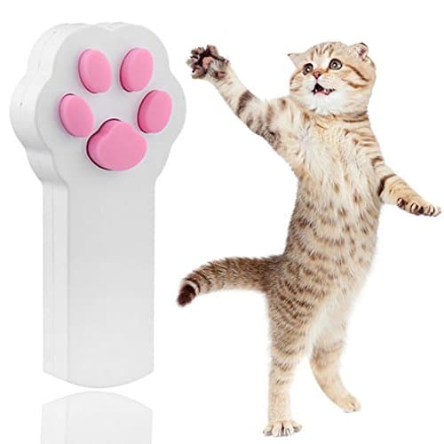 JINBAOFANG Cat Catch the LED Light Interactive Exercise Toy Cat Training Tool
