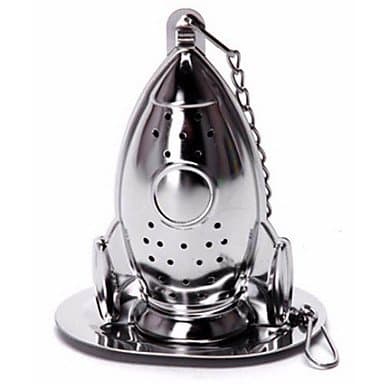 SQL Rocket Tea Infuser Diffuser Loose Leaf Strainer Stainless Steel Spice Filter