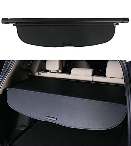 SunnyKun Retractable Rear Trunk Parcel Shelf Security Shield Cargo Luggage Security Cover Shade For Honda CRV CR-V 2017 (Black)
