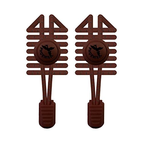 Phoenix Fit UK - No tie Elastic Lace System with lock - Easy to install in a range of colours. Great for runners, children, older generation &amp; active lifestyles - 1 Pair