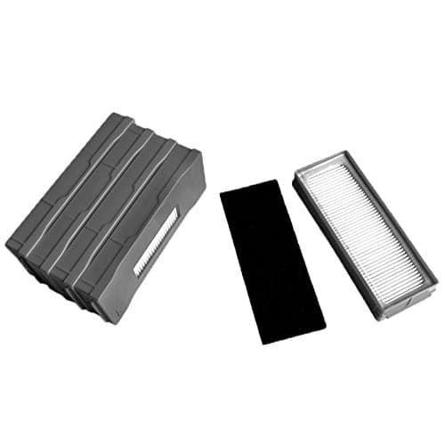 YTT 5 sets Gray and White HEPA Filter Replacement High-efficiency Home Cleaner for Ecovacs DT85 DT83 DM81 Robot Vacuum Cleaner