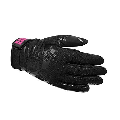 King Kong BMX Pattern gloves small black