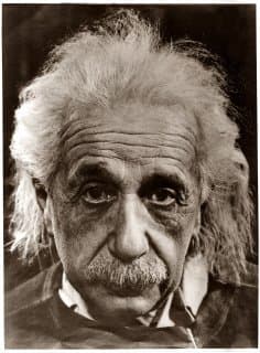 Albert Einstein (2) - Historic People Metal Wall Sign