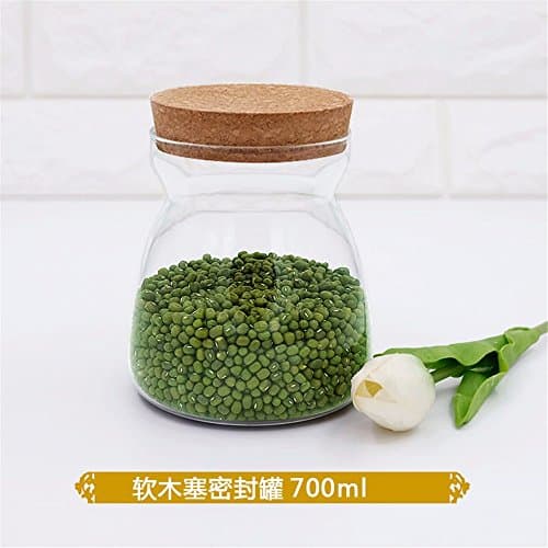 ANGEELEE Kitchen Glass Jar Moisture-Proof Home Multi-Purpose Jam Bottle Cruet Serbatoio Di Vetro