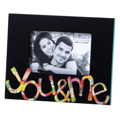 Colorful Devotions You and Me Sculpture Frame