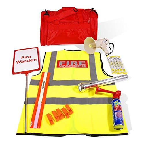 Fire Warden Kit, vest size - medium 38-41, Wording - Fire Marshal