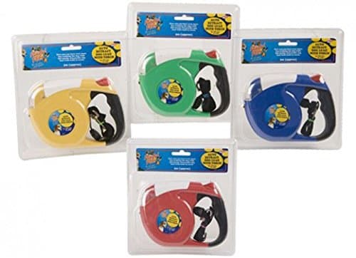 Dog Lead - Auto retract with built in torch