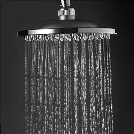 Sieyes 8 Inch Large Warm Rainfall Shower Head,Adjustable Solid and Light ABS High Pressure Shower Panel,Perfect for Winter