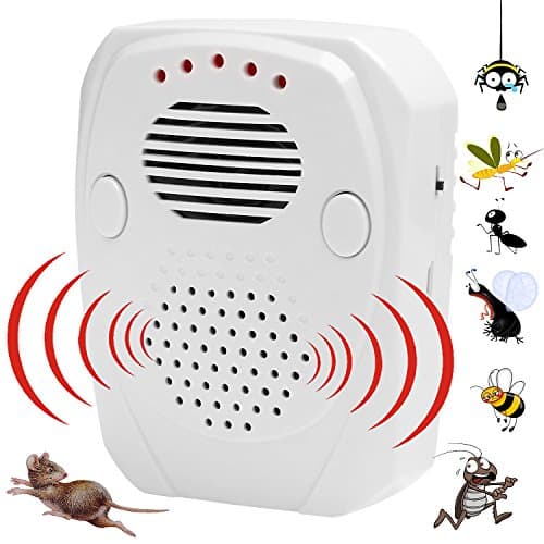3 in 1 Pest Repeller/Pest Control [Ultrasonic/Electromagnetic Wave/Airwaves] - Keeps Rodents, Mice, Rats, cockroaches, Spiders, for indoor outdoor