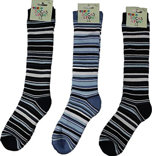 Pure Socks Thermal Socks Ringel Full Terry Cloth 3 Pack -  multi-coloured - 6