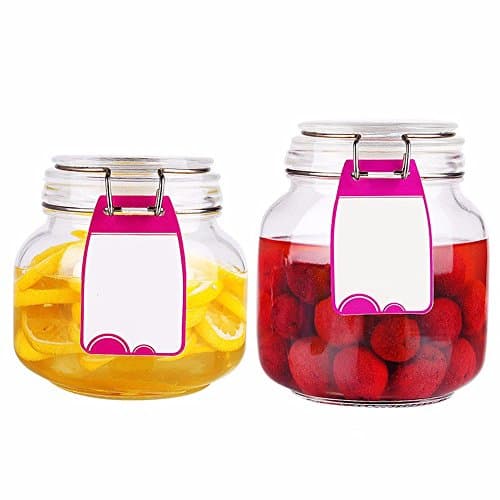ANGEELEE Kitchen Glass Jar Moisture-Proof Home Multi-Purpose Jam Bottle Cruet Due Set Di Serbatoi Di Vetro