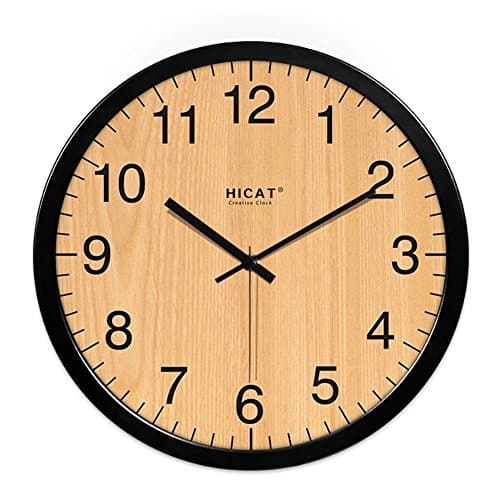 grte Quartz Clock Bedroom,European Style [Creative] Large Wall Clock Mute Arab Metal-I 14Po
