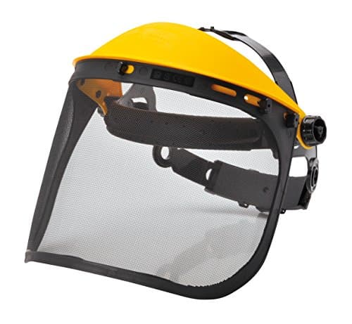 Face Shield Browguard And Steel Mesh Safety Visor