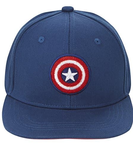 Kids Marvel Boys Interchangeable Bade Cap by Fabric Flavours
