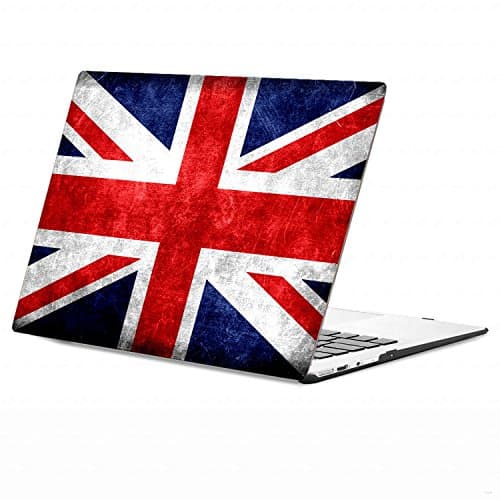 DHZ New MacBook Pro 13 Case (2016 Release Model:A1706/A1708 Only),Hard Case Shell Cover and Gift Keyboard Skin for Macbook Pro Retina 13 Inch with/without Touch Bar - UK British Flag