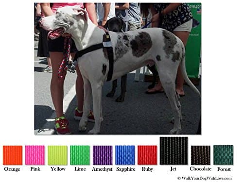 No-Choke No-Pull Front-Leading Dog Harnesses, Sport Edition, Sizes From 3 to 113 Kilograms, 9 Colors