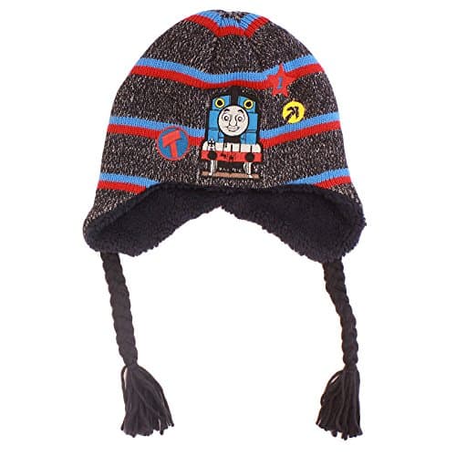 Boys Thomas The Tank Engine Winter Peruvian Hat Beanie Age 1-8 Years (Age1-3years)