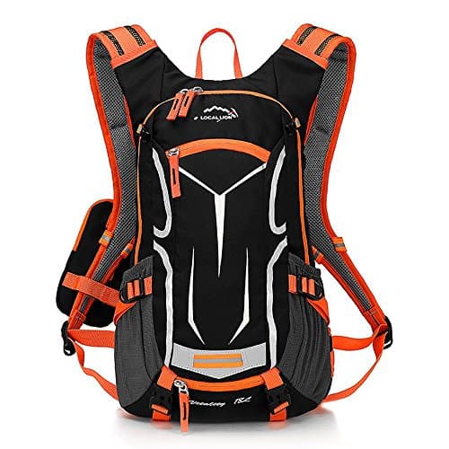 LOCALLION Cycling Backpack Hydration Pack - 18L Capacity - Designed for Maximum comfort - Ultralight Biking Daypack - Perfect for Daily Use or Outdoor Activities