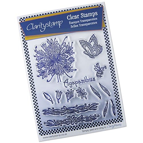 Jayne's Agapanthus - Unmounted Clear Stamp A5 Set