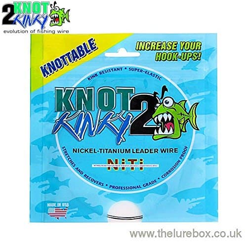Knot 2 Kinky Knottable Titanium Trace 4.5m 35lbs (15.9kg)