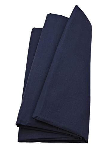 Fitted Bottom Sheet with Corners queen Bed Size, Dark blue